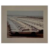 Back to the Future DeLorean Art Photo