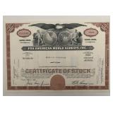 Pan American World Airways, INC One Share...