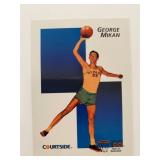 George Mikan Courtside Basketball Card