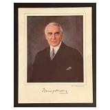 29th President Warren G. Harding Facsimile...
