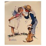 Norman Rockwell Beguiling Buttercup Art Print