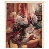 Vintage Floral Art Print