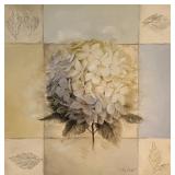 Vintage Hydrangea Floral Art Print