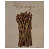 Vintage Asparagus Garden Art Print