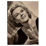 Ilona Massy facsimile signed photo. 3x5 inches