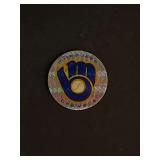 Vintage 1990s POGs Game Cap MLB Milwaukie Brewers