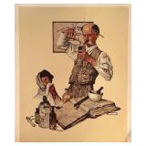 Norman Rockwell The Pharmacist Art Print