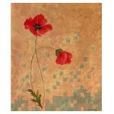 Vintage Floral Art Print