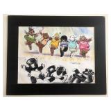McCarthy-Eaton Original Teddi & Me Art - 1984