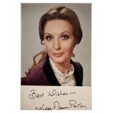 Nyree Dawn Porter facsimile signed photo. 3x5...