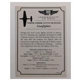 P-51 Mustang Gunfighter Commemorative Air Force...