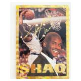 Shaq Facsimile Signed Basketball Card