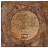 Vintage Travel Globe Art Print