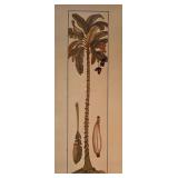 Vintage Tropical Banana Palm Tree Art Print