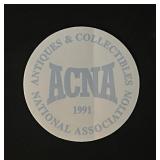 1991 ACNA Antiques and Collectibles Sticker