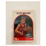 Scott Brooks 76ers NBA Hoops Basketball Card