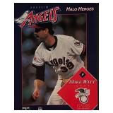 Mike Witt Anaheim Angels Halo Heroes...