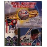 Mark McGwire Cyber Card. 5x6 inches