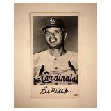 Bob Milliken facsimile signed photo. 3x5 inches