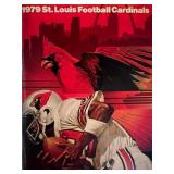 1979 St. Louis Cardinals program. 5x7 inches