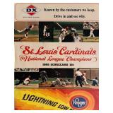 St Louis Cardinals 1969 scorecard. 8x11 inches