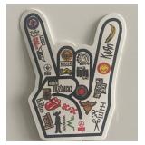 Rock n Roll bands sticker