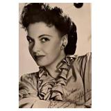 Frances Gifford facsimile signed photo. 3x5 inches