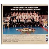 1995 Anaheim Bullfrogs Roller Hockey Team Photo.