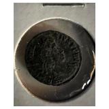 Bronze Roman Coin. 100-200 AD. 1 inch