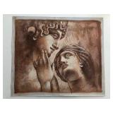 Venetian inspired original painting on canvas