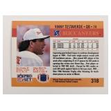 Vinny Testaverde Buccaneers Official NFL Card