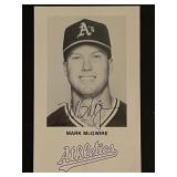 Oakland Athletics Mark McGwire Facsimile Signed...