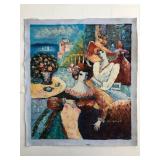 Ladies Taking Tea by the Sea Original original...