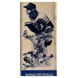 1977 Royals Media guide. 4x9 inches
