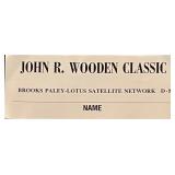John Wooden Classic Press Assignment Card