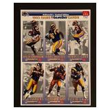 1993 Rams Football Uncut Card Sheet
