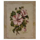 Vintage Floral Art Print