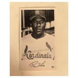 Bill White facsimile signed photo. 3x5 inches