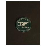 Vintage 1990s POGs Game Cap TCBY Waimea Kona...