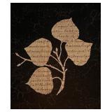Vintage Botanical Black and White Art Print