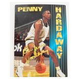 Penny Hardaway Facsimile Signed Basketball Card