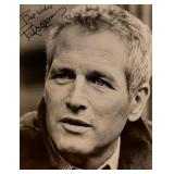 Paul Newman facsimile signed photo. 3x5 inches