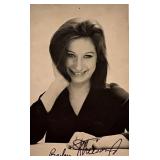 Barbra Streisand facsimile signed photo. 3x5...