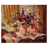 Vintage Floral Art Print
