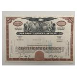 Pan American World Airways, INC Ten Shares...