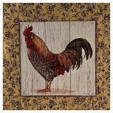 French Country Farmhouse Rooster Art Print