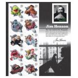Jim Henson The Man Behind the Muppets stamp...