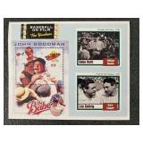 1993 Baseball on Film souvenir stamp sheet