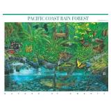 Pacific Coast Rain Forest Stamp Sheet