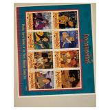 1995 Guyana Disney Pocahontas stamp sheet